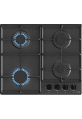 Gorenje Комплект (духовка електрична BO6735E02BK + поверхня газова G641EB), 740147, чорний