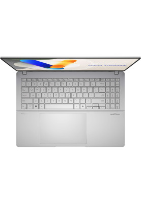 ASUS Ноутбук Vivobook S 16 M5606KA-RI010 16" 3K OLED, AMD AI 7350, 16GB, F1TB, UMA, NoOS, Сріблястий