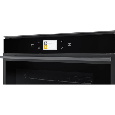 Whirlpool Духовий шафа Whirlpool електричний, 73л, A+, дисплей, конвекція, телескопічні напрямні, чорний