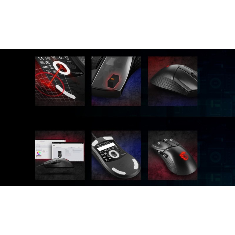 MSI Миша Clutch GM31 LIGHTWEIGHT Mouse