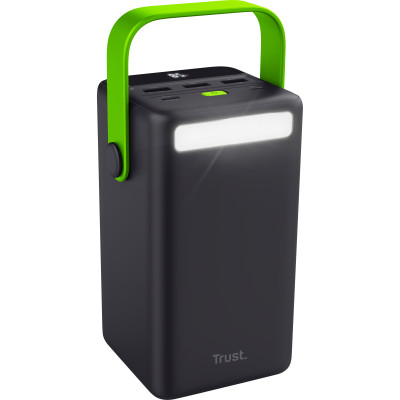 Trust Акумулятор портативний літій-іонний power bank Redoh XXL, 50000мА·год, 3хUSB-A/USB-C, 20W, чорний