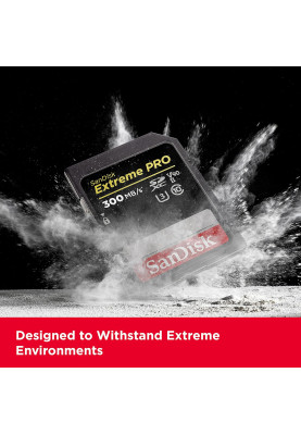 SanDisk Карта пам'яті SD 256GB C10 UHS-II U3 R300/W300MB/s Extreme Pro V90