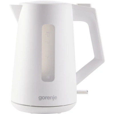 Gorenje Електрочайник 1.7л, Strix контроль, білий матовий