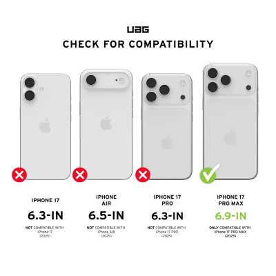 UAG Чохол UAG для iPhone 17 Pro Max, Pathfinder MagSafe, Olive