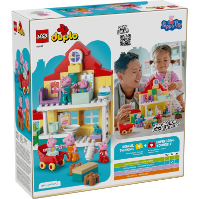 LEGO Конструктор LEGO DUPLO Peppa Pig Сімейний будинок LEGO Конструктор LEGO DUPLO Peppa Pig Сімейний будинок
