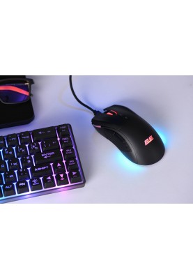 2E Gaming Миша MG350 WL, RGB USB Black