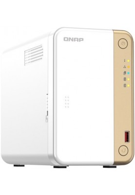QNAP Мережеве сховище TS-262-4G (2.5GbE HDMI USB 3.2 Gen2)