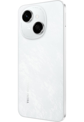 TECNO Смартфон Spark Go 1 (KL4) 6.67" 3/128ГБ, 2SIM, 5000мА•год, Glittery White