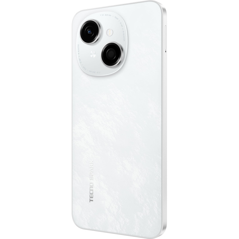 TECNO Смартфон Spark Go 1 (KL4) 6.67" 3/128ГБ, 2SIM, 5000мА•год, Glittery White