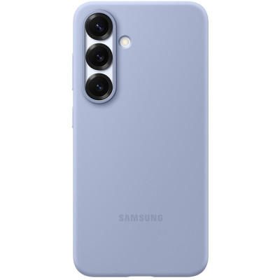Samsung Чохол для Galaxy S25 (S931), Silicone Case, блакитний