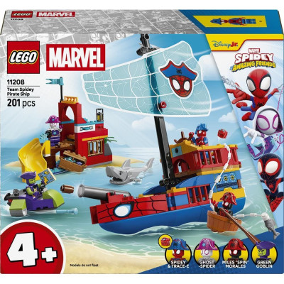 LEGO Конструктор LEGO Spidey Піратський корабль команди Павука LEGO Конструктор LEGO Spidey Піратський корабль команди Павука