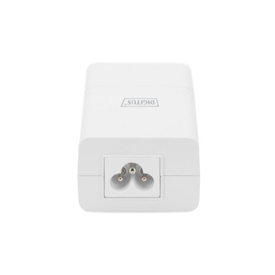 Digitus PoE-Інжектор PoE+ 802.3at, 10/100/1000 Mbps, Output max. 48V, 30W, білий