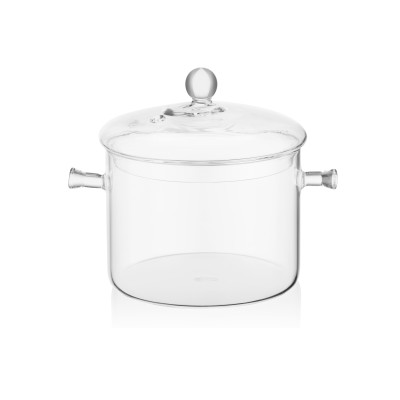 ARDESTO Каструля з кришкою Ardesto Black Mars 2л, боросилікатне скло