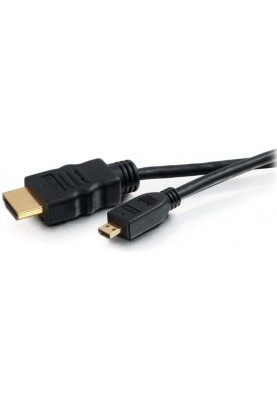 C2G Кабель перехідник HDMI micro на HDMI 0.5 м 10.2Gbps