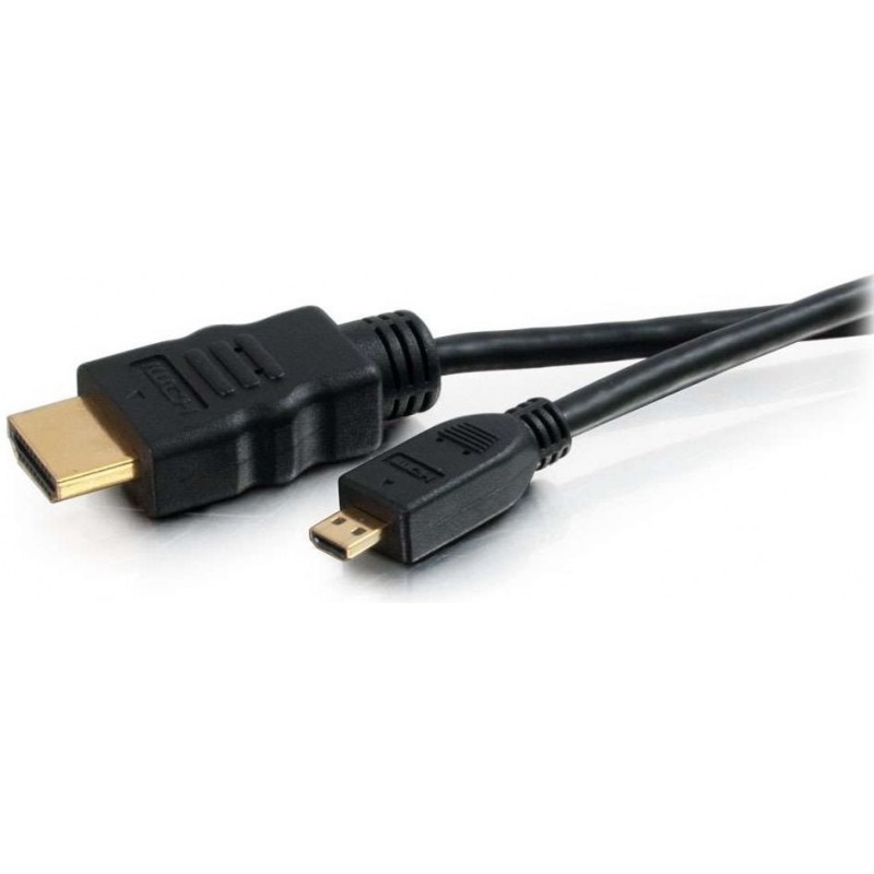 C2G Кабель перехідник HDMI micro на HDMI 0.5 м 10.2Gbps