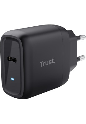 Trust Зарядне пристрій мережевий Maxo 45Вт, USB-C PD, чорний