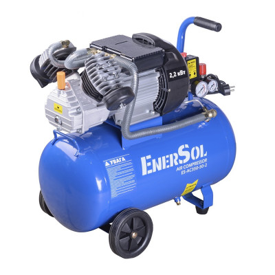 EnerSol Компрессор повітряний ES-AC350-50-2 2200Вт, 50л, 350л/хв, 8бар, 34.1кг EnerSol Компрессор повітряний ES-AC350-50-2 2200Вт, 50л, 350л/хв, 8бар, 34.1кг