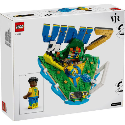 LEGO Конструктор LEGO Editions Football Вінісіус Жуніор — найкращі моменти футбольних матчів LEGO Конструктор LEGO Editions Football Вінісіус Жуніор — найкращі моменти футбольних матчів