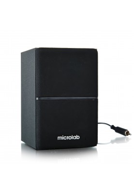 Microlab Акустична система M-106 2.1, 10W, mini-jack, чорний