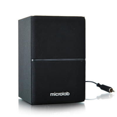 Microlab Акустична система M-106 2.1, 10W, mini-jack, чорний