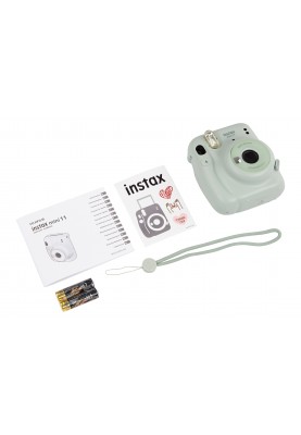 Fujifilm Фотокамера миттєвого друку INSTAX Mini 11 PASTEL GREEN