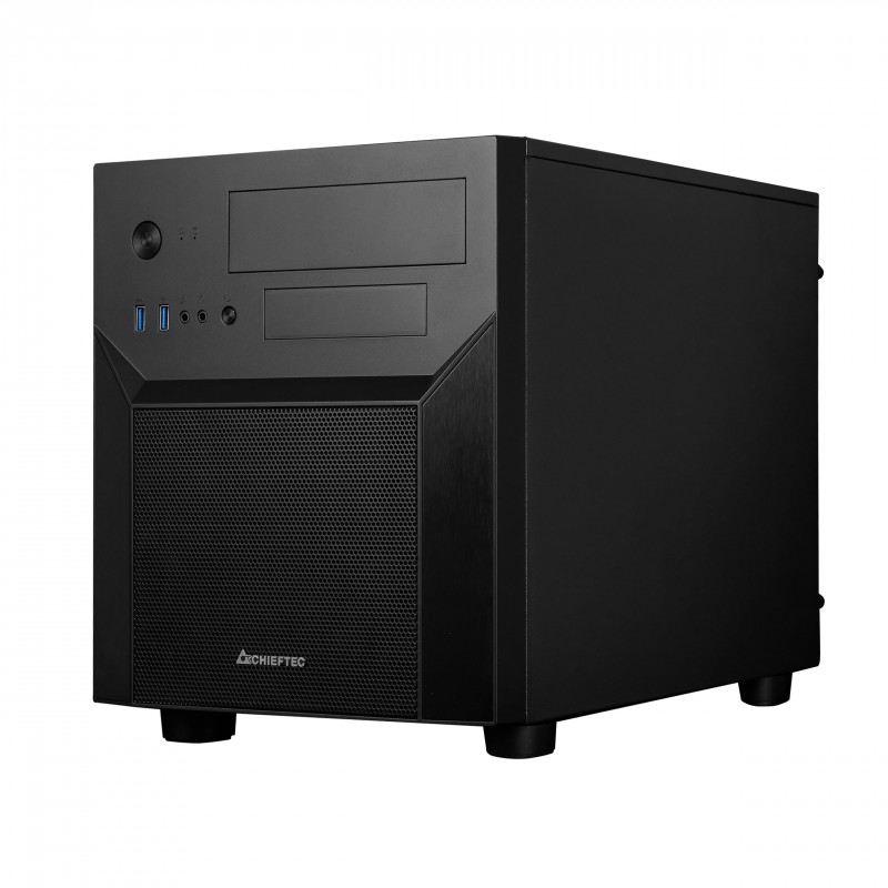 Chieftec Корпус Pro Cube CI-02B, без БЖ, 2xUSB3.1, mATX, чорний