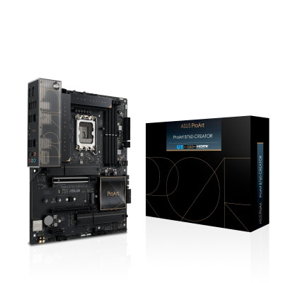 ASUS Материнська плата PROART B760-CREATOR s1700 B760 4xDDR5 M.2 HDMI DP ATX