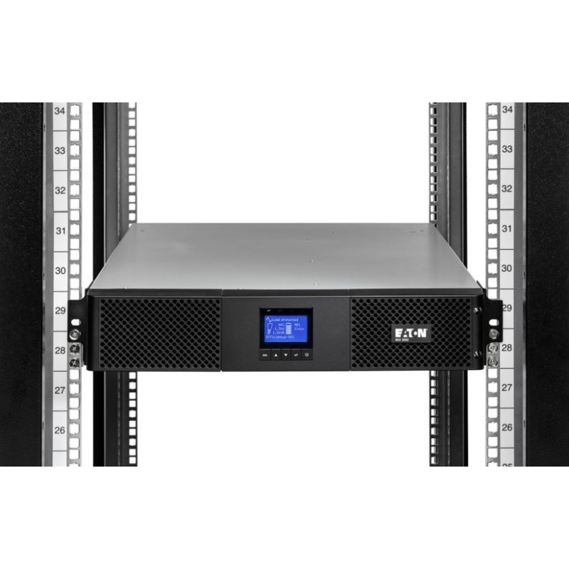 Eaton Джерело безперебійного живлення 9SX, 1000VA/900W, RM 2U, LCD, USB, RS232, 6xC13