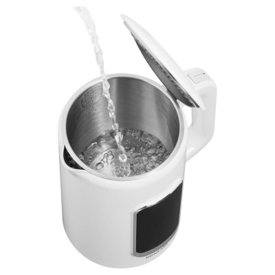 Sencor Електрочайник 1.7л, Strix, LED дисплей, підвійні стінки, сенс. керування, білий