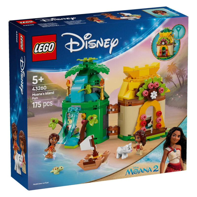 LEGO Конструктор Disney Острівні розваги Ваяни