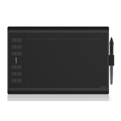 Huion Графічний планшет 10"x6.2" H1060P, MicroUSB, чорний