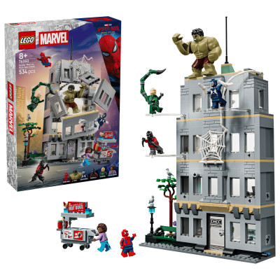 LEGO Конструктор LEGO Super Heroes Епічна сутичка Людини-Павука проти Халка