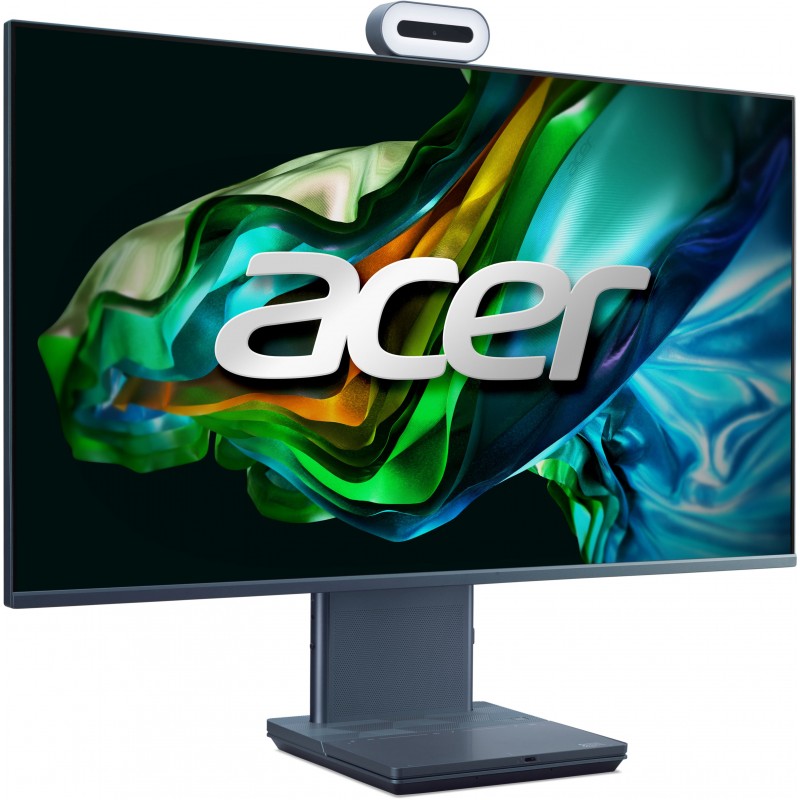 Acer Комп'ютер персональний моноблок Aspire S32-1856 31.5" QHD, Intel i7-1360P, 32GB, F1024GB, UMA, WiFi, кл+м, Lin, сірий