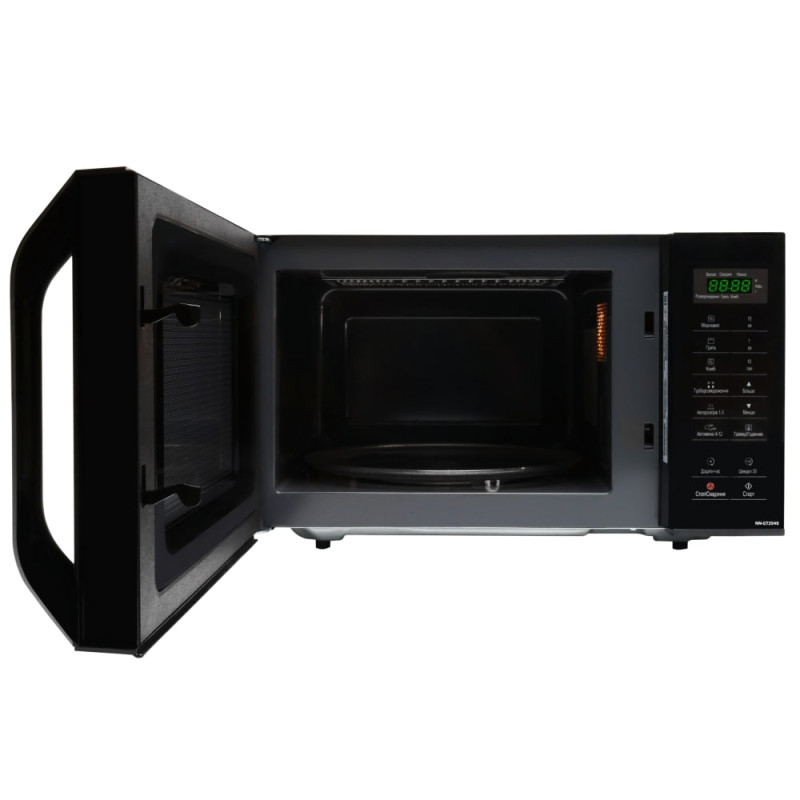 Panasonic Мікрохвильова піч Panasonic, 23л, 800Вт, гриль, дисплей, чорний