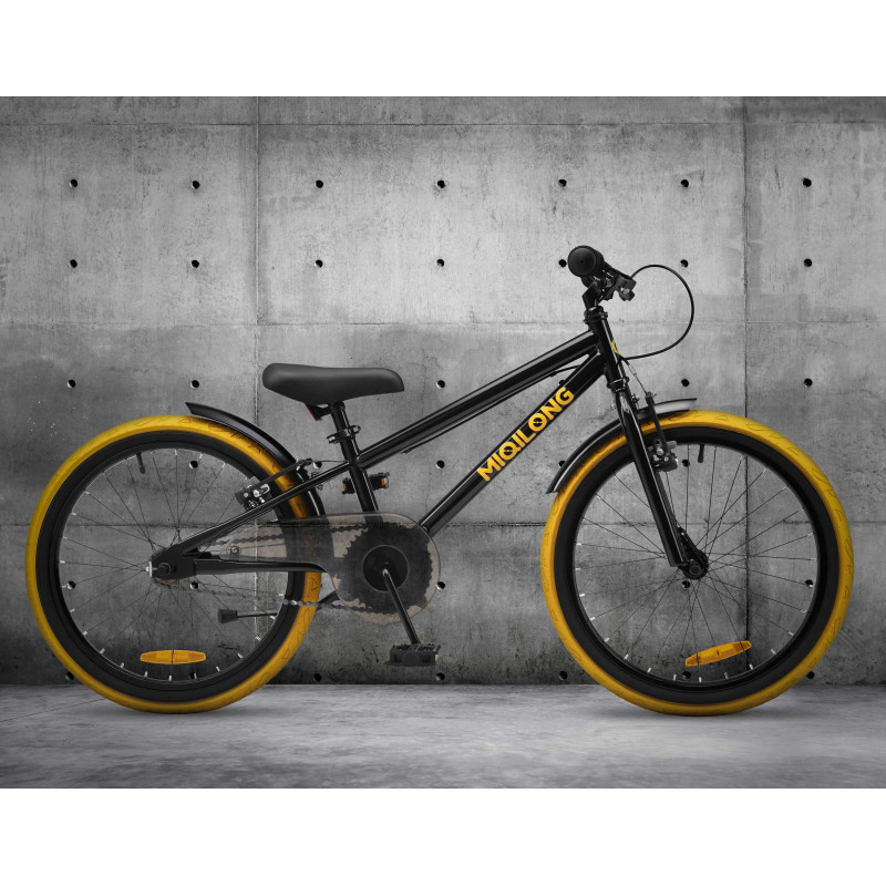 Miqilong Дитячий велосипед ST 20" чорний
