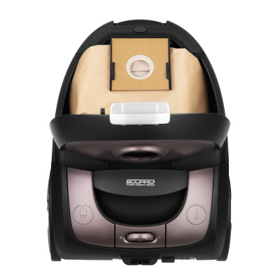 ARDESTO Пилосос мішковий, 800Вт, мішок- 2.5л, HEPA, чорно-бронзовий