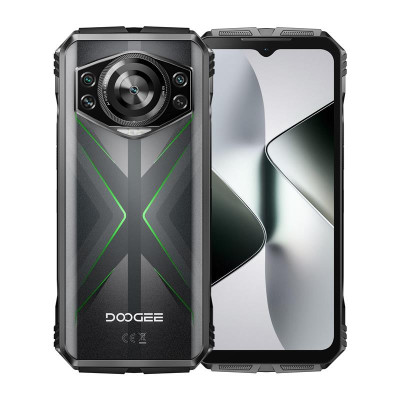 Doogee Смартфон S118 6.58" 12/512ГБ, 2SIM, 10800мА • рік, чорно-зелений