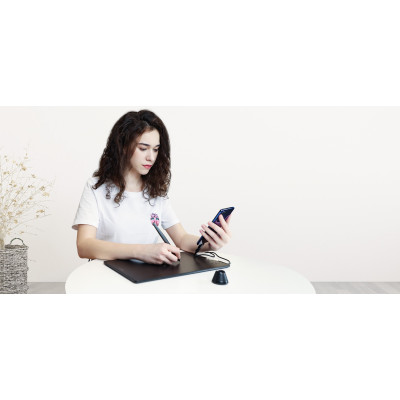 Huion Графічний планшет 10"x6.25" HS610, microUSB, чорний