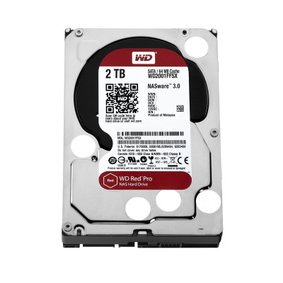 WD Жорсткий диск 2TB 3.5" 7200 64MB SATA Red Pro NAS