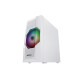 2E Gaming Корпус Turbo G2057W без БЖ 2xUSB3.0, 1xUSB2.0, 1x200мм, ARGB, 3x120мм ARGB, VGA 345мм, LCS ready, HUB, TG Side Panel, ATX, білий