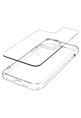 Spigen Чохол для Apple iPhone 15 Crystal Hybrid, Crystal Clear