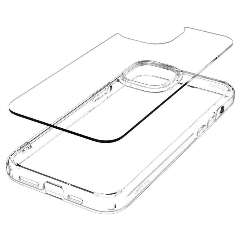 Spigen Чохол для Apple iPhone 15 Crystal Hybrid, Crystal Clear