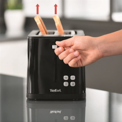 Tefal Тостер Digital, 850Вт, пластик, LED дисплей, чорний Tefal Тостер Digital, 850Вт, пластик, LED дисплей, чорний