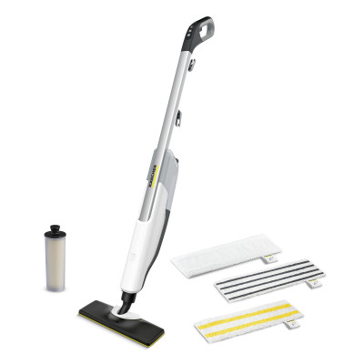 Karcher Пароочисник швабра SC 2 Upright EasyFix AE, 1600Вт, 400мл, (парова швабра), біло-чорний