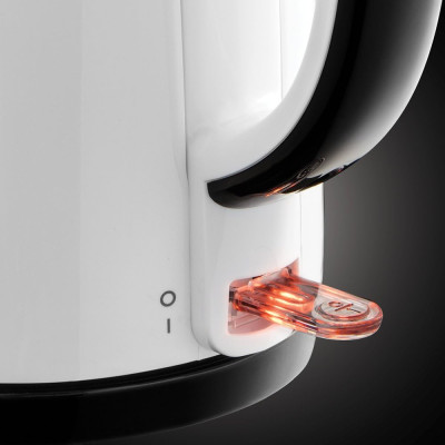 Russell Hobbs Електрочайник My Breakfast 1.7л, пластик, біло-чорний
