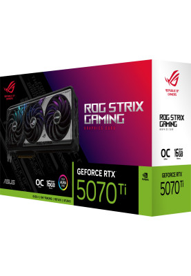 ASUS Відеокарта GeForce RTX 5070 TI 16GB GDDR7 OC ROG-STRIX-RTX5070TI-O16G-GAMING