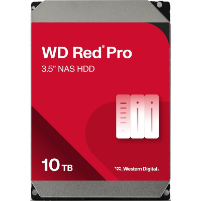 WD Жорсткий диск WD 10TB 3.5" 7200 512MB SATA Red Pro NAS