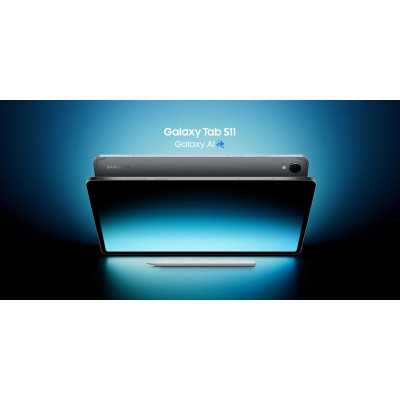 Samsung Планшет Galaxy Tab S11 (X736) 11" 12ГБ, 256ГБ, 5G, 8400мА•год, Android, сірий