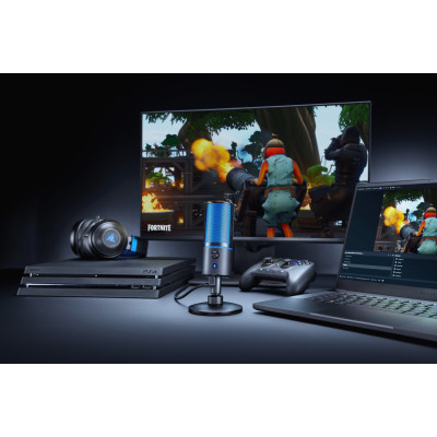 Razer Seiren X[PS4, black/blue]