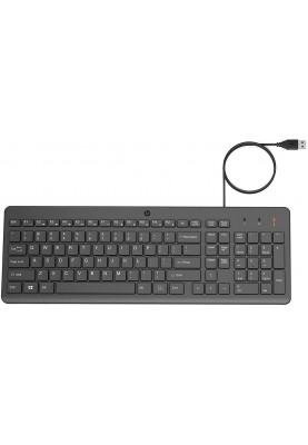 HP Клавіатура 150 USB UA Black